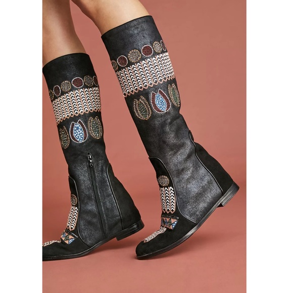 Anthropologie Shoes - NEW Anthropologie Meher Kakalia Candy Riding Boots